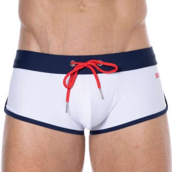 Shorty de Bain Blanc SKU