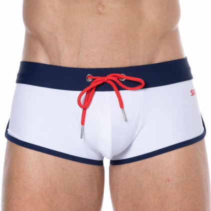Shorty de Bain Blanc SKU