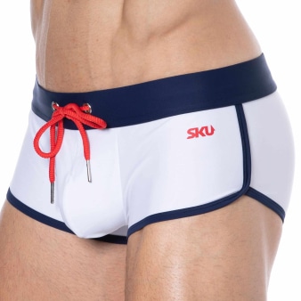 Shorty de Bain Blanc SKU