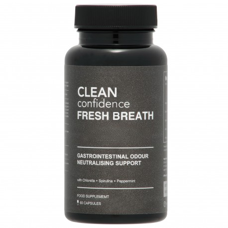 Confidentu Clean Confidence Fresh Breath - 60 Caps