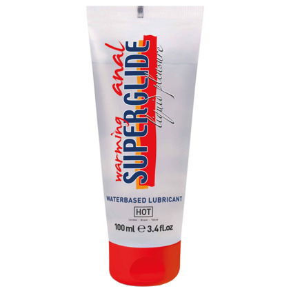 Lubrifiant Chauffant Anal Liquide Superglide - 100 ml HOT