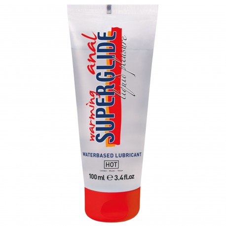 HOT Warming Anal Superglide Waterbased Lubricant - 100 ml