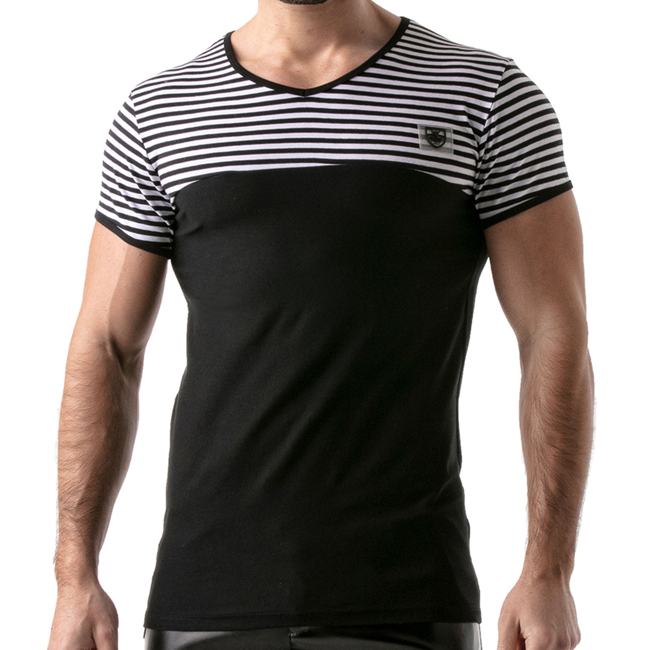 TOF Paris Striped T-Shirt - Black | INDERWEAR