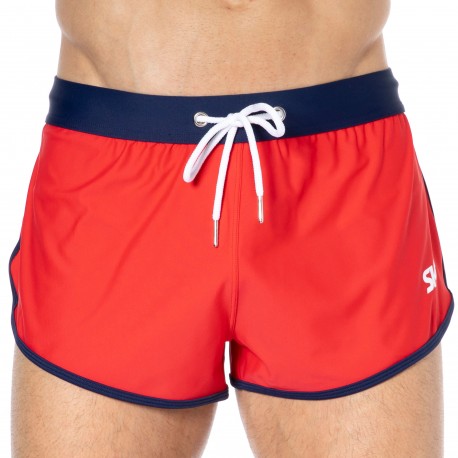 SKU Swim Shorts - Red