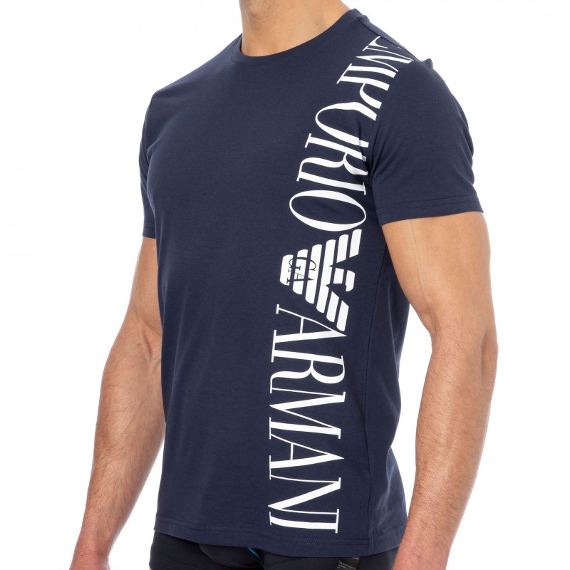 armani t shirt navy