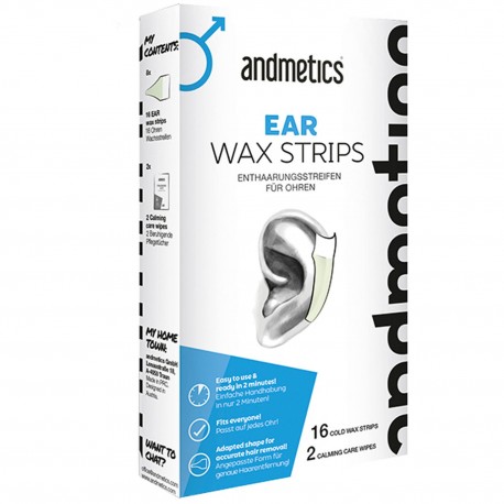 Andmetics Ear Wax Strips - 8 Full Treatments