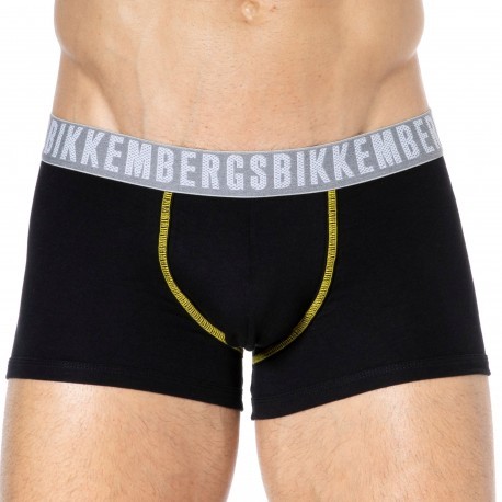 Bikkembergs Boxer Saisonnier Coton Stretch Noir