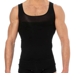 Débardeur de Compression Shapewear Noir Doreanse
