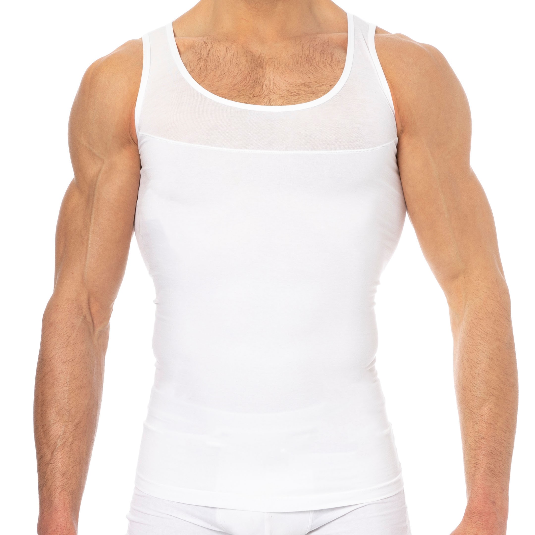 Doreanse Shapewear Compression Tank Top - White | INDERWEAR