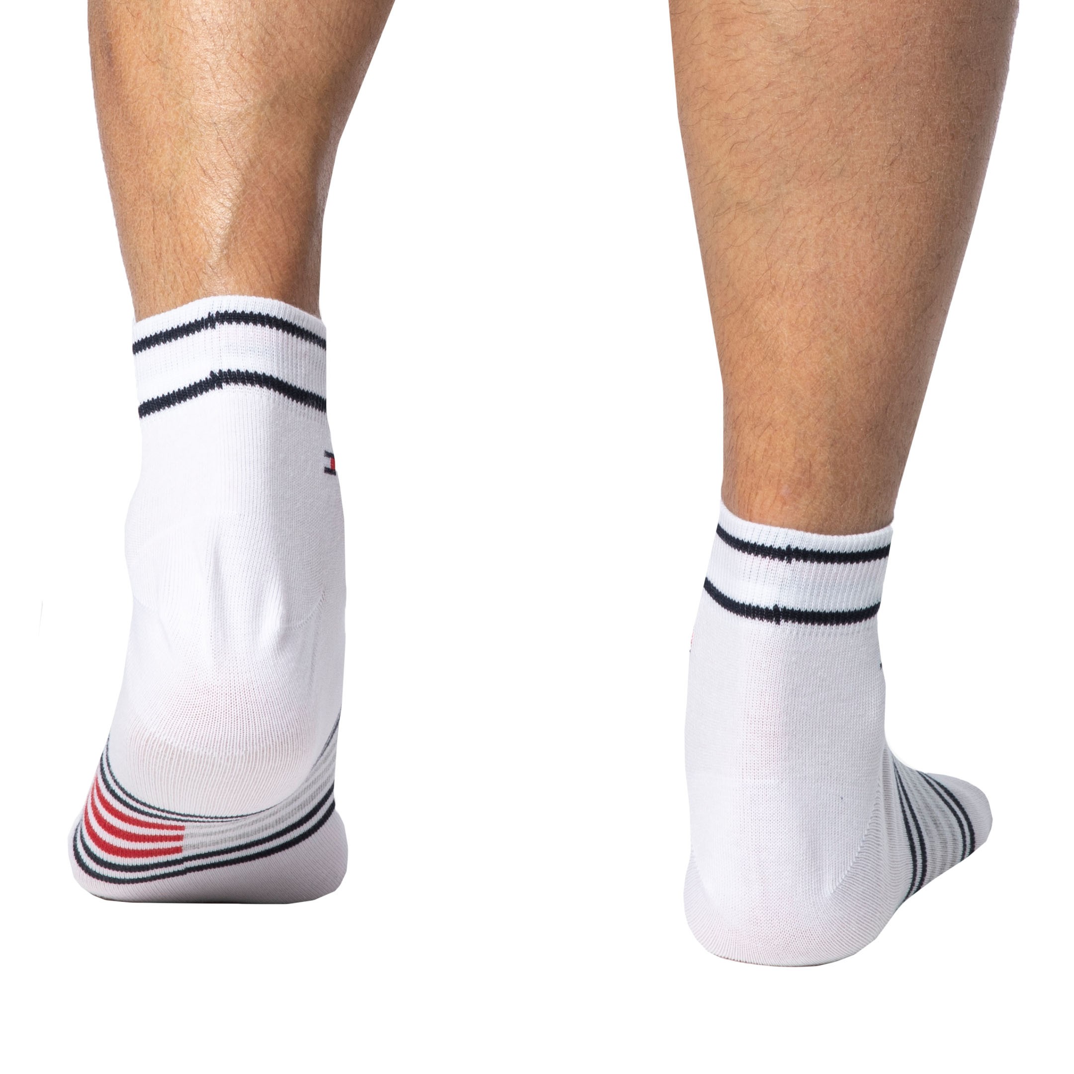 Tommy Hilfiger TH MEN Sock 2P Breton Sport Stripe, Calcetines
