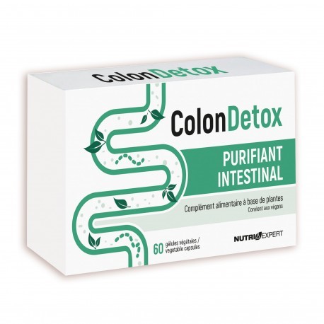 Nutri Expert Colon Detox - Purifiant Intestinal - 60 Gélules