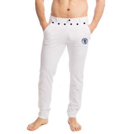 L’Homme invisible Sailor Pants - White