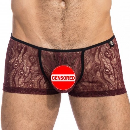 L'Homme invisible Enzo Invisible Trunks - Cherry Choco