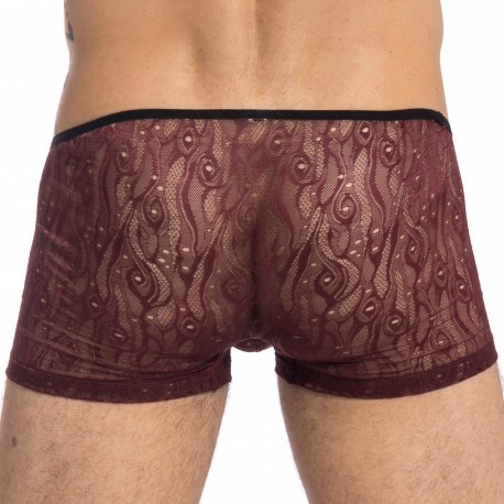L'Homme invisible Enzo Invisible Trunks - Cherry Choco