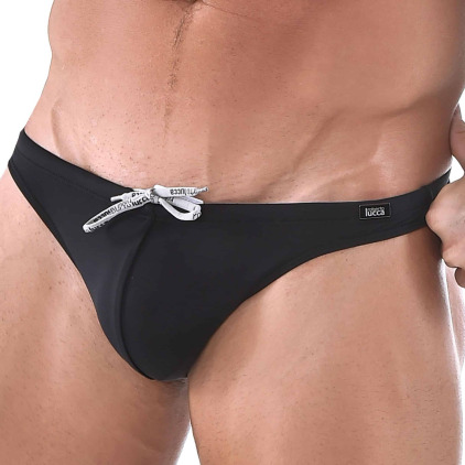 Roberto Lucca String de Bain Noir