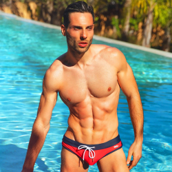Slip de Bain Rouge SKU