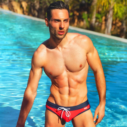 Slip de Bain Rouge SKU