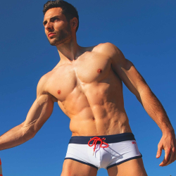 Shorty de Bain Blanc SKU