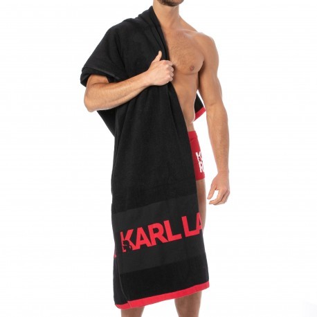 Karl Lagerfeld Drap de Bain Noir