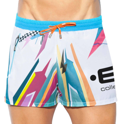 ES Collection Short de Bain Pop Blanc