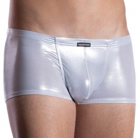 Manstore M2057 Bungee Trunks - Silver