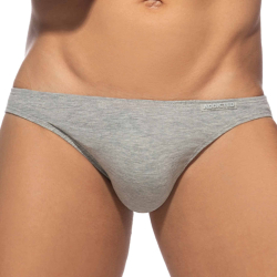 Lot de 3 Slips Bikini Coton Blanc - Bleu Marine - Gris Addicted