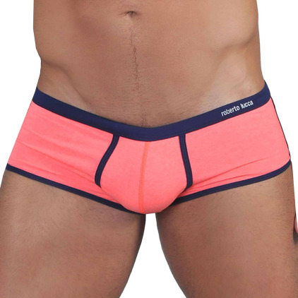 Roberto Lucca Shorty Microfibre Rose Fluo - Marine Roberto Lucca Shorty Microfibre Rose Fluo - Marine