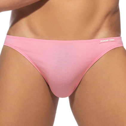 Slip Bikini Coton Rose Addicted