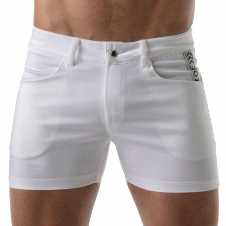 TOF Paris Bermuda Shorts - White