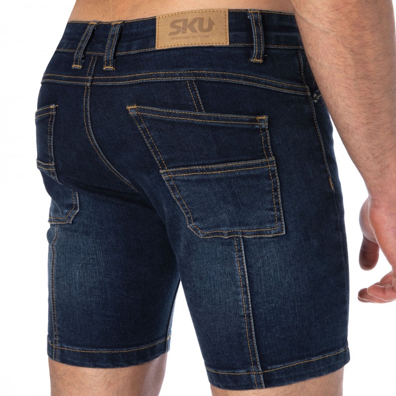 SKU Super Push-Up Original Jeans Shorts - Navy | INDERWEAR