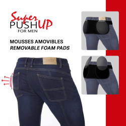 Short Jeans Original Super Push-Up Bleu Marine SKU
