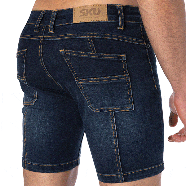 SKU Super Push-Up Original Jeans Shorts - Navy