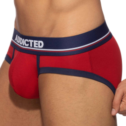 Slip Basic Colors Coton Rouge - Marine Addicted