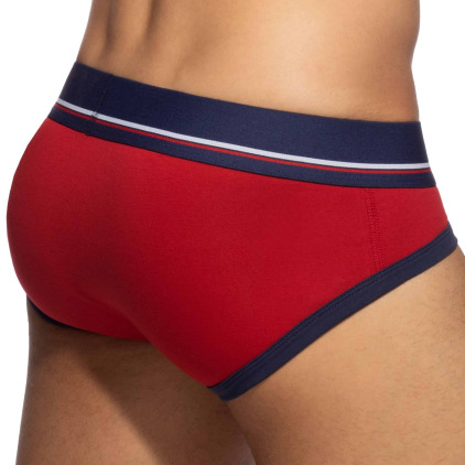 Slip Basic Colors Coton Rouge - Marine Addicted
