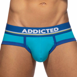 Slip Basic Colors Coton Bleu Turquoise Addicted