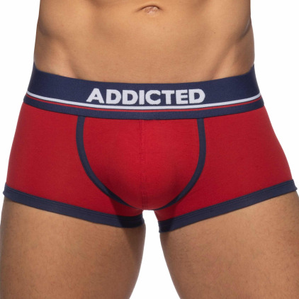 Shorty Basic Colors Coton Rouge - Marine Addicted