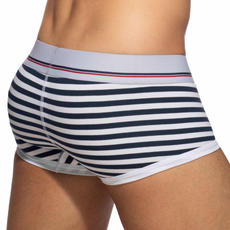 Addicted Basic Colors Cotton Trunks - Sailor - White
