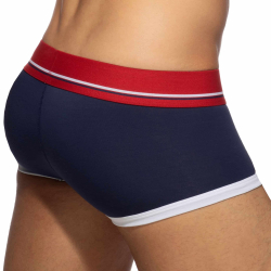 Shorty Basic Colors Coton Bleu Marine - Rouge Addicted