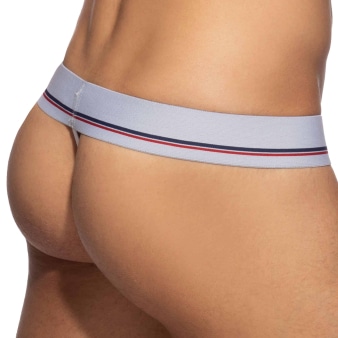 String Basic Colors Coton Marin - Blanc Addicted