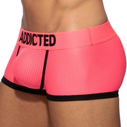Shorty Basic Colors Mesh Rose Fluo Addicted