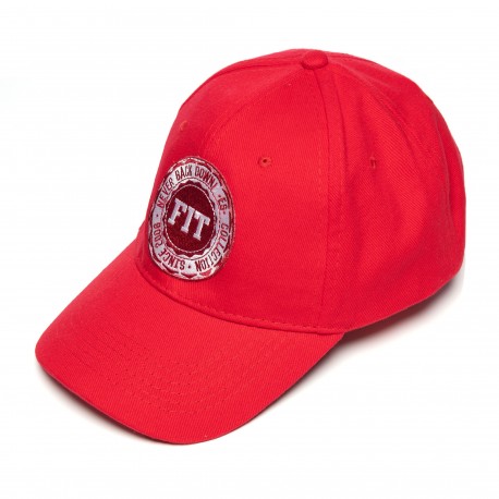 ES Collection FIT Cotton Cap - Red