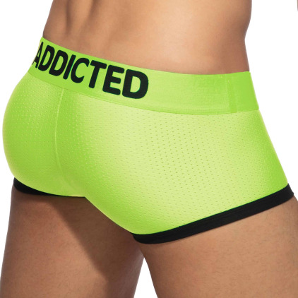 Shorty Basic Colors Mesh Vert Fluo Addicted