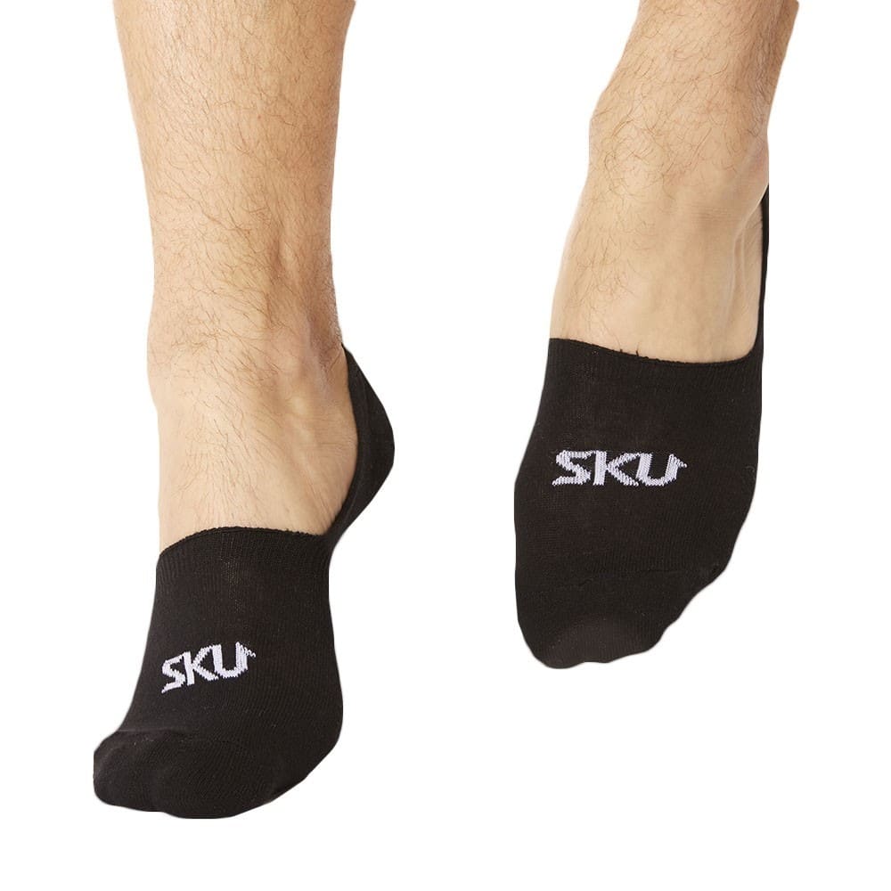 SKU 3-Pack No Show Socks - Black | INDERWEAR