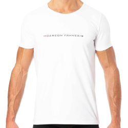 T-Shirt Logo Blanc Garçon Français