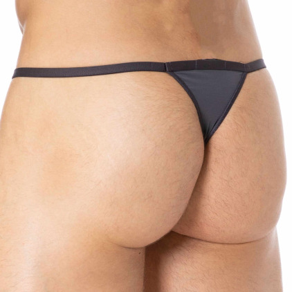 String Temptation Plume Gris Anthracite HOM