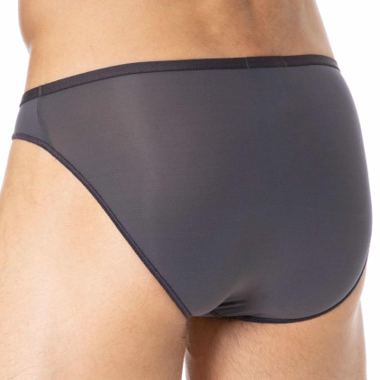 Slip Temptation Plume Gris Anthracite HOM