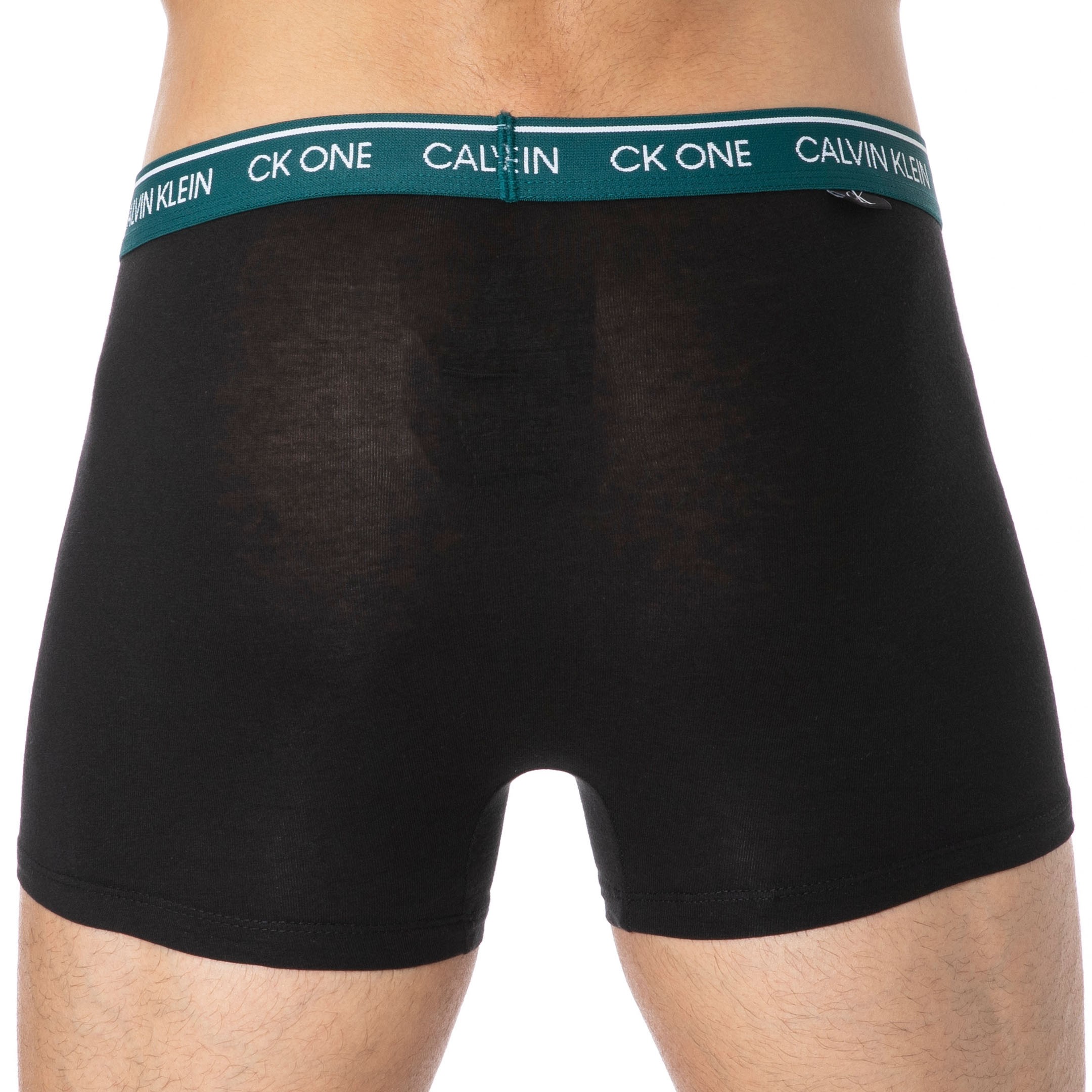 Calvin Klein Ck One Cotton Boxer Briefs - Black - Green | INDERWEAR