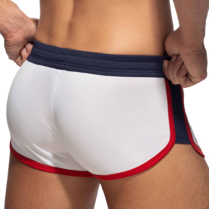 Short Mix Microfibre Blanc Addicted