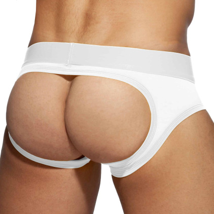Slip Empty Bottom Fetish Blanc AD Fetish