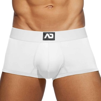 Boxer Court Empty Bottom Fetish Blanc AD Fetish